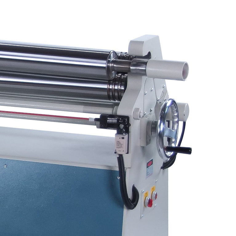 PR-413; 220V 1Phase Plate Roll. 4' Length 13 Gauge Mild Steel Capacity