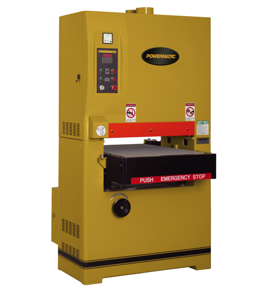 WB-25, 25" Wide Belt Sander, 15HP 3PH 230/460V, Vari Speed, DRO