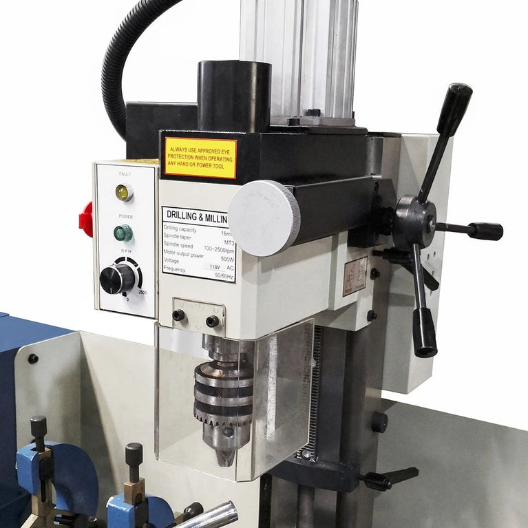 MLD-1022; 110V Mill Lathe and Drill Combination, 10" Swing 22" between Centers