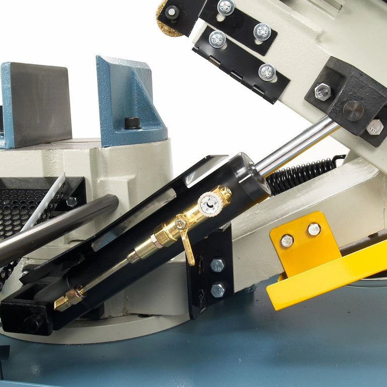 BS-712MS; 7" x 10 Geared Head Mitering Horizontal/Vertical Band Saw 1HP, 120V, Single Phase