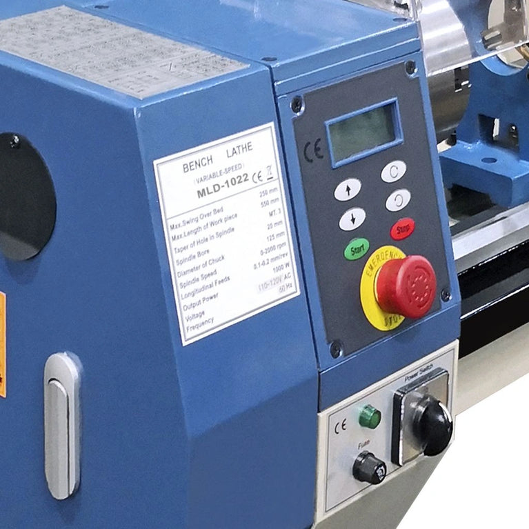 MLD-1022; 110V Mill Lathe and Drill Combination, 10" Swing 22" between Centers