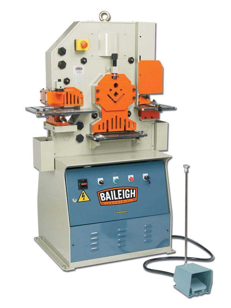 SW-501; 220V 1Phase 50 Ton 5 Station Ironworker