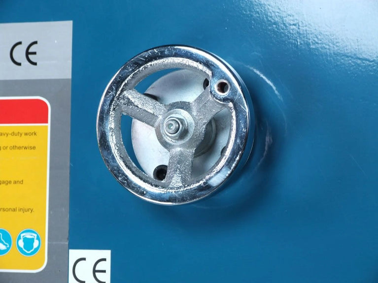 HSP-100A; 100 Ton Air/Hand Operated H-Frame Press, 11-3/4" Stoke, CE Approved