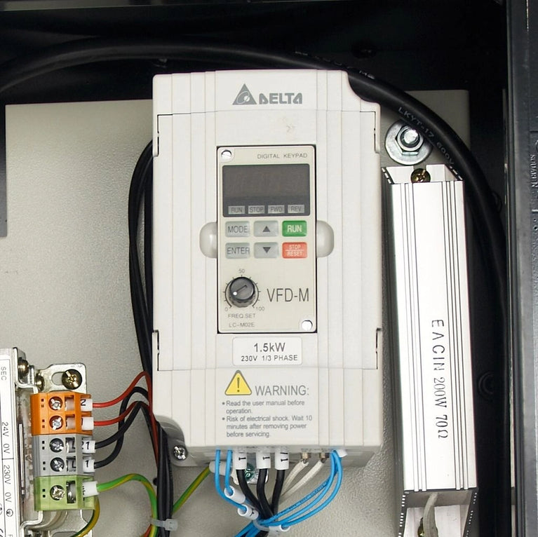 DP-1250VS; 20.8" EVS Variable Speed Drill Press with Tapping 2HP, 220V 1Phase