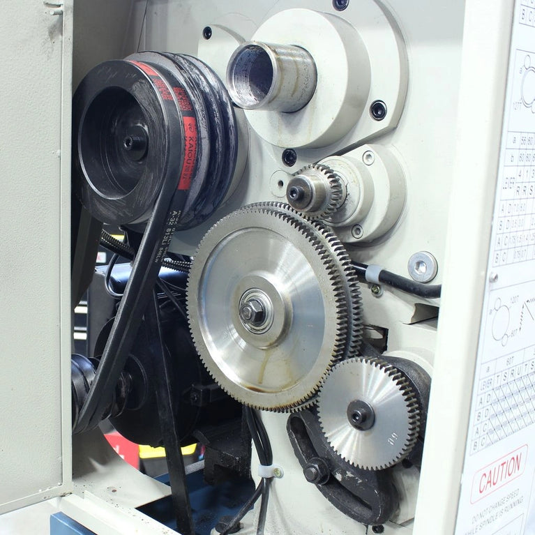 PL-1236E-DRO-1.0; 12"x36" Variable Speed Lathe with Mitutoyo DRO 2HP, 220V 1Phase