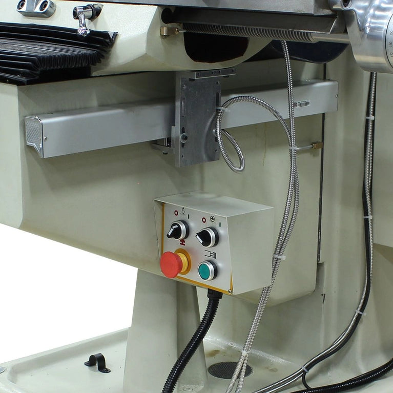 VM-942E-1;  9"x42" Step Pulley with DRO, 3hp,  220V 1Phase