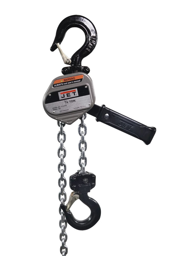 JLA-075-10, JLA Series 3/4 Ton Lever Hoist, 10' Lift