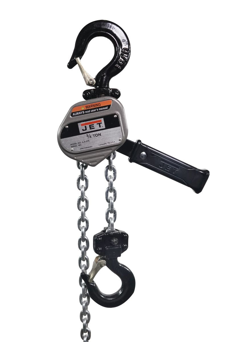 JLA-075-10, JLA Series 3/4 Ton Lever Hoist, 10' Lift
