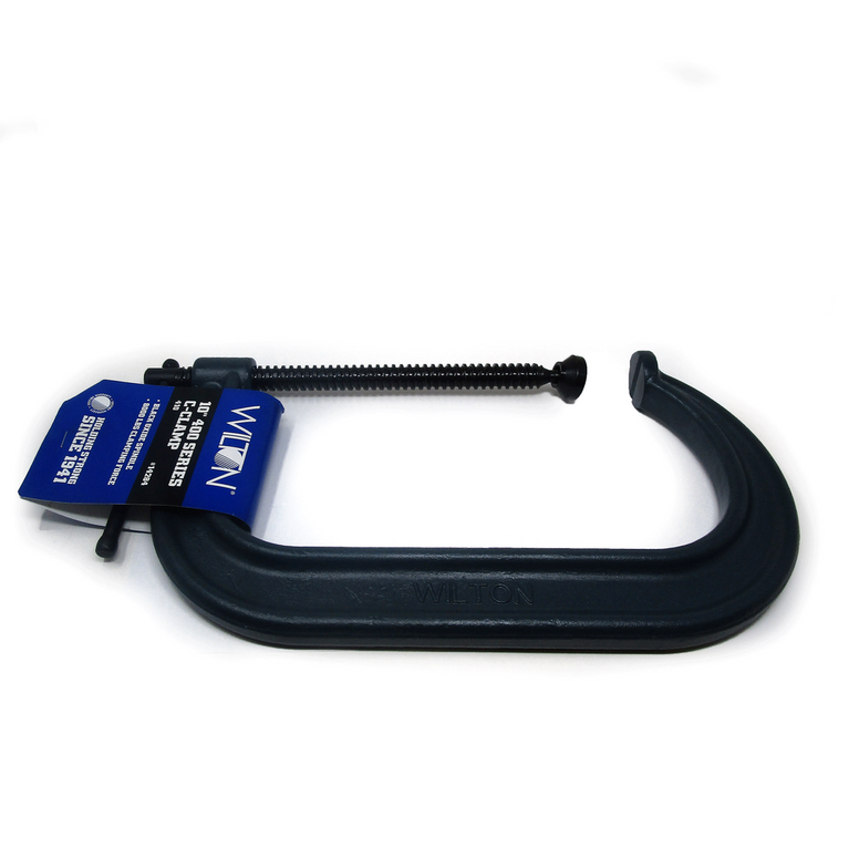 410, Drop Forged C-Clamp, 2 - 10-1/8” Opening, 5-7/8” Throat Depth