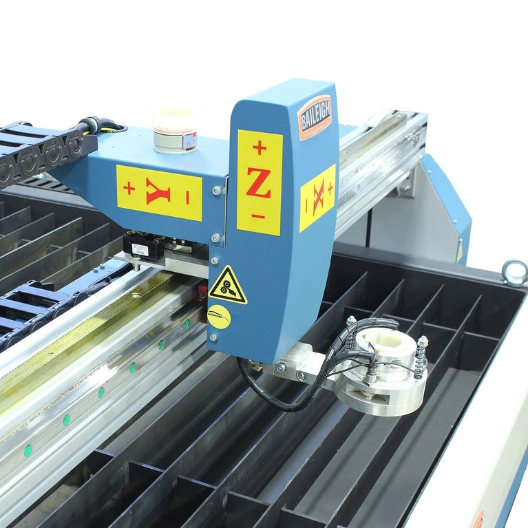 PT-48AH-W; 220V 1Phase 4' x 8' CNC Plasma Cutting Table with Automatic Torch Height Control and Water Table