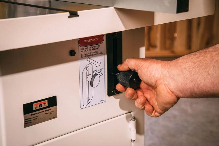 JWS-25X, Shaper, 3HP 1PH 230V, 1/2" & 3/4" Spindles