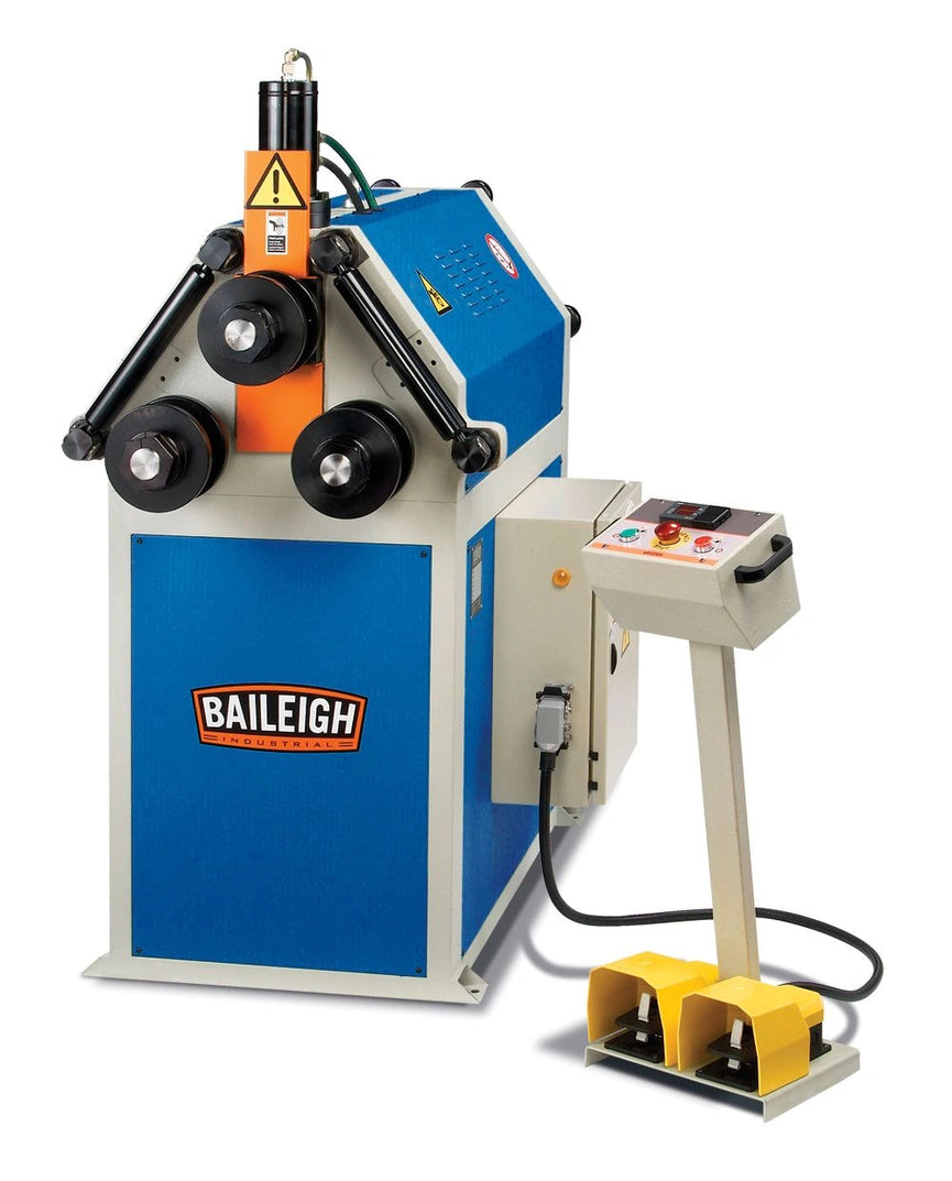 R-H55; 220V 3Phase Roll Bender with Hydraulic Movement of the Top Roll