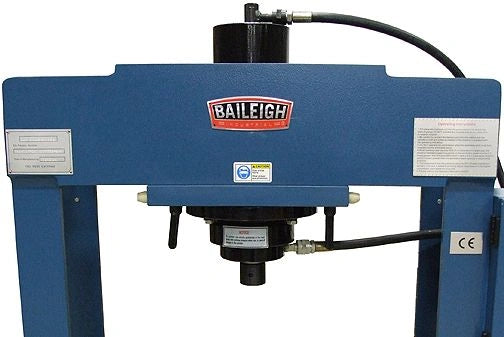 HSP-60M; 220V 3Phase 60 Ton Hydraulic H-Frame Press, 11.5" Stroke