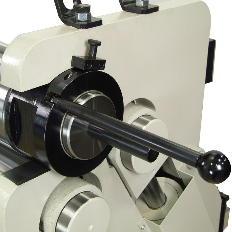 PR-409; 220V 3Phase Hydraulic Plate Roll. 4' Length 9 Gauge Mild Steel Capacity