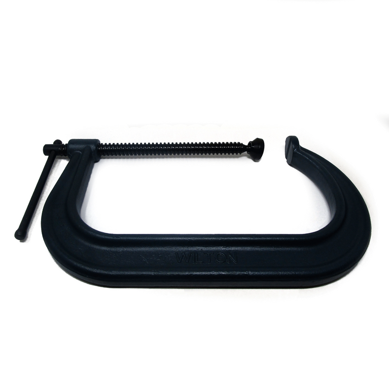 410, Drop Forged C-Clamp, 2 - 10-1/8” Opening, 5-7/8” Throat Depth
