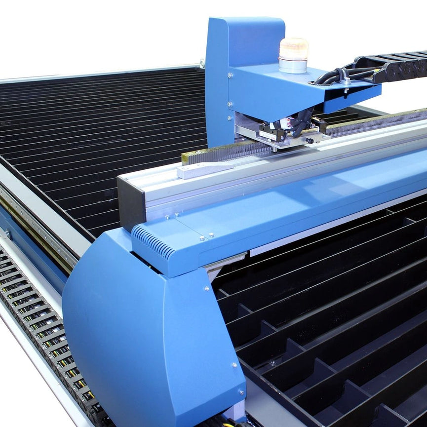 PT-48AH-W; 220V 1Phase 4' x 8' CNC Plasma Cutting Table with Automatic Torch Height Control and Water Table