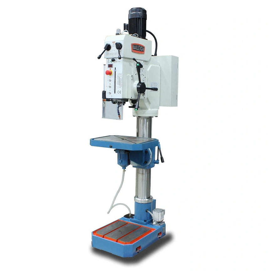 DP-1850G; 20" Gear Driven Drill Press with  Power Down Feed, Coolant System, MT4 Spindle  1-1/2HP,220V 3Phase