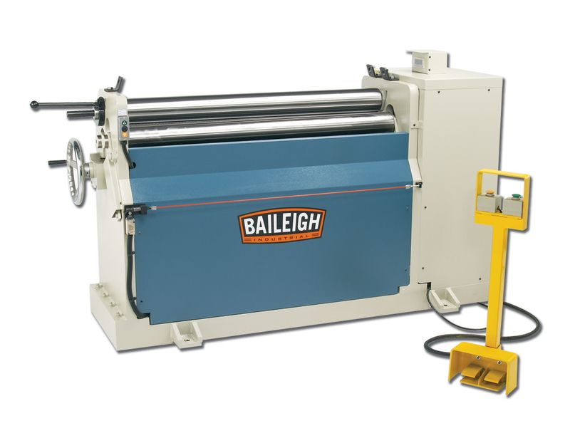 PR-409; 220V 3Phase Hydraulic Plate Roll. 4' Length 9 Gauge Mild Steel Capacity