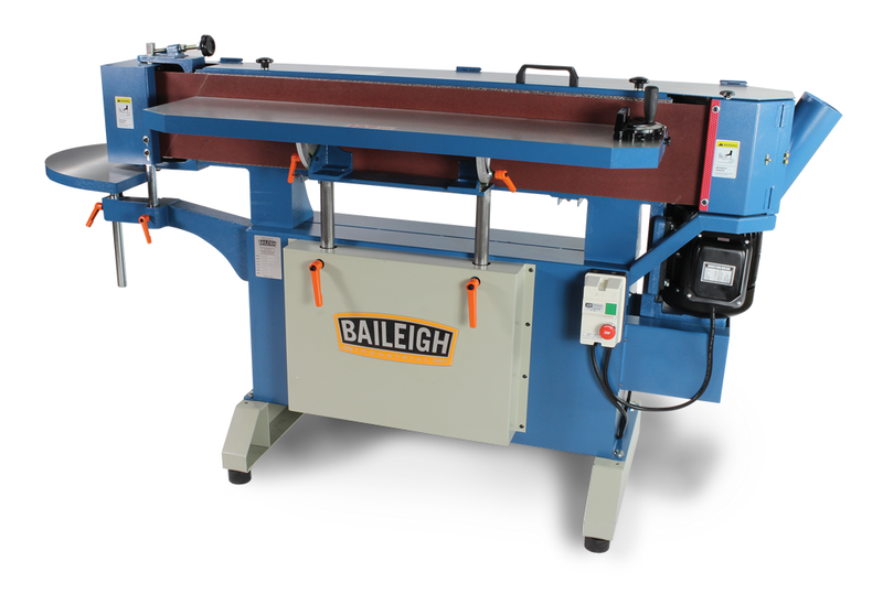 ES-9138; 220V Single Phase 3HP Oscillating Edge Sander, 9" x 138.5" Belt Size,