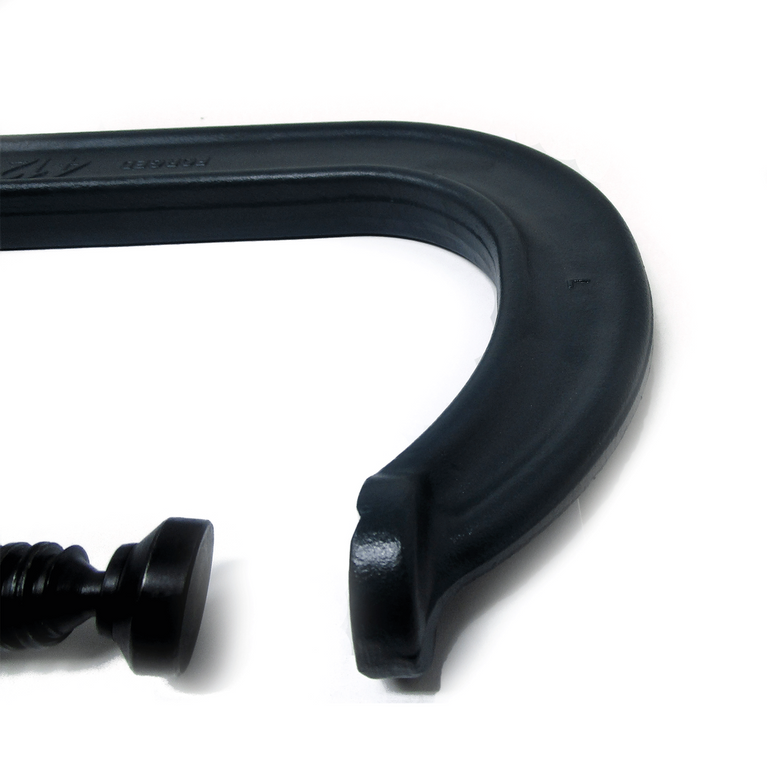 412, Drop Forged C-Clamp, 2 - 12-1/4” Opening, 6-1/4” Throat Depth