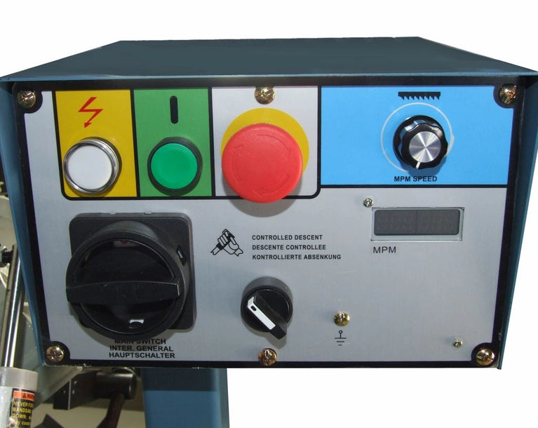 BS-250M; Metal Cutting 8.6" Geared Head Band Saw Mitering Head 2HP, 110V, Single Phase