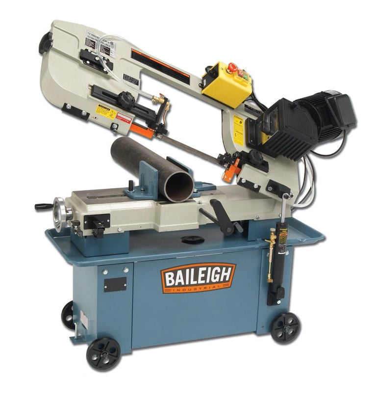 BS-712M; 7" x 10"  Geared Head Horizontal/Verical Band Saw  1HP,  110/220V, Single Phase