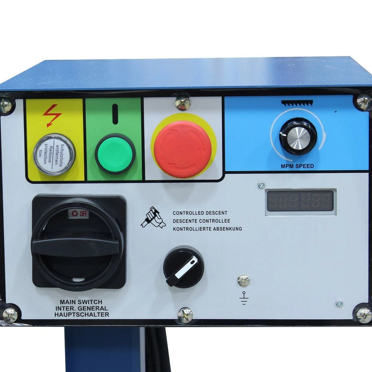 BS-350M; 10-1/2" Variable Speed Dual Mitering  Bandsaw   2HP, 220 V, Single Phase