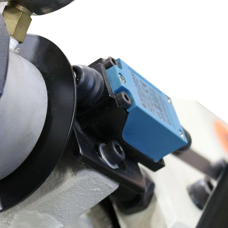 BS-250M; Metal Cutting 8.6" Geared Head Band Saw Mitering Head 2HP, 110V, Single Phase