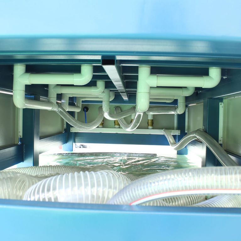 WR-84V; 220V 1 Phase CNC Router 4x8' Table w/ T-Slots, 7.5HP Spindle (Vacuum Ready, Pump Sold Separately)