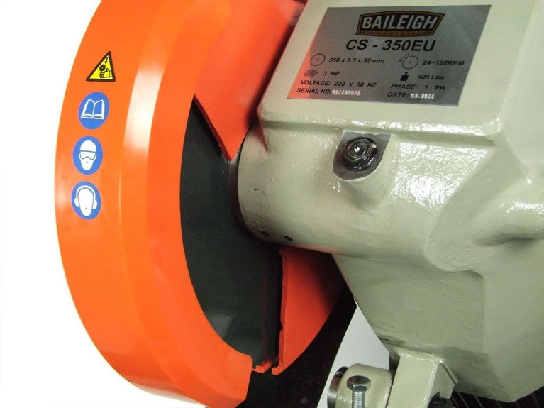 CS-350EU;   14" 350mm  Variable Speed  Cold Saw 3HP, 220V Single Phase