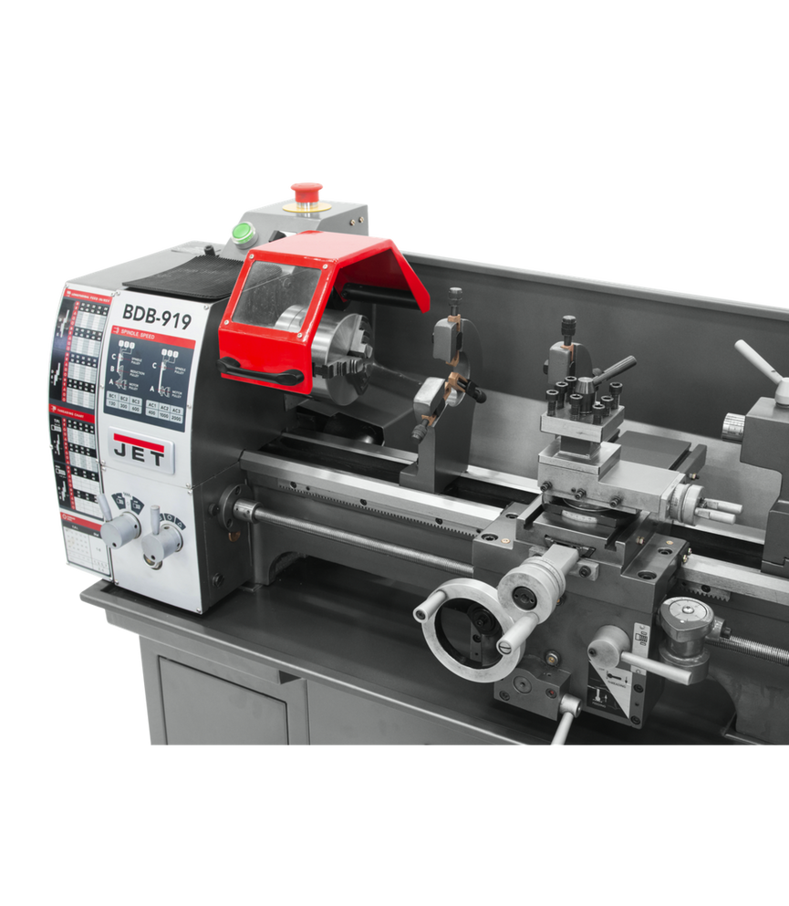 BDB-919 Belt Drive Bench Lathe  3/4HP, 115V, Single Phase
