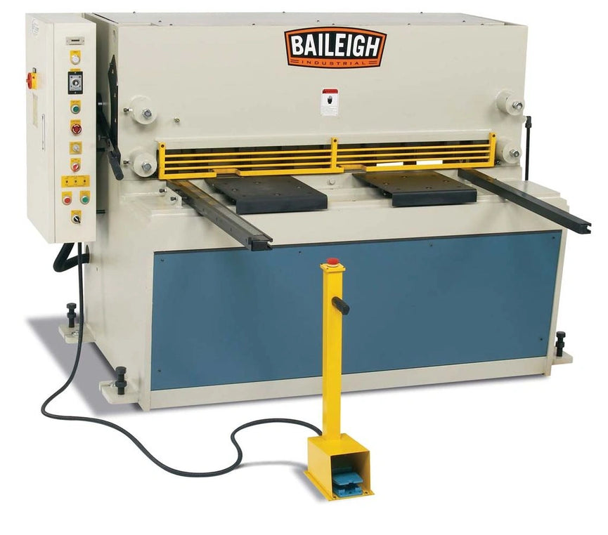 SH-5203-HD; 220V 3Phase Heavy Duty Hydraulic Shear. 52" Length 3 (1/4") Gauge Mild Steel Capacity