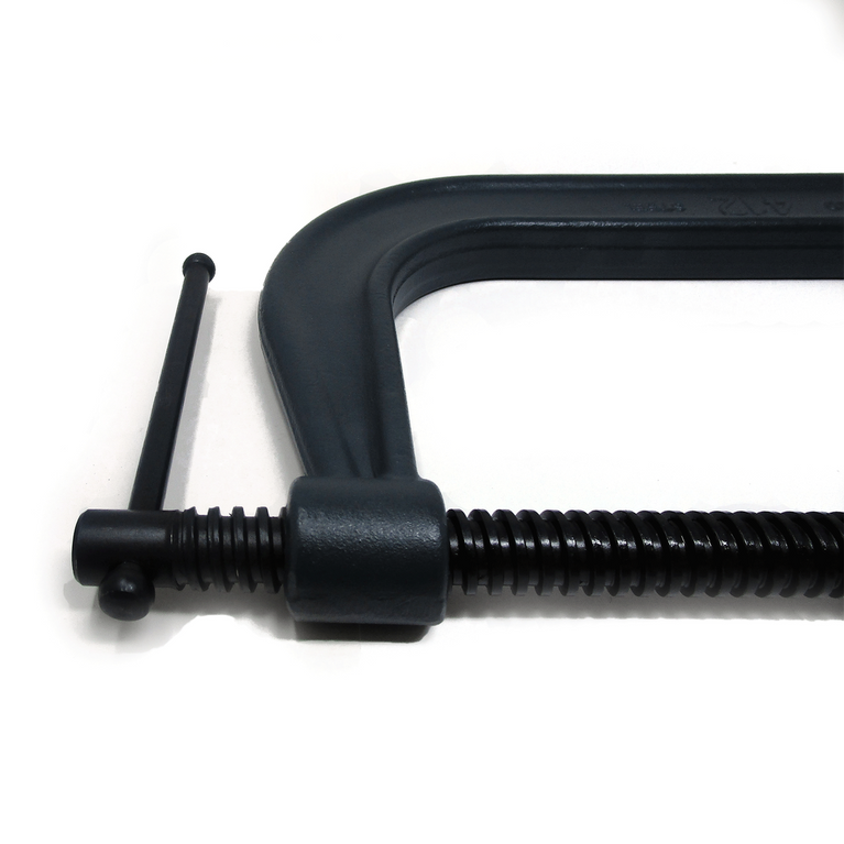 412, Drop Forged C-Clamp, 2 - 12-1/4” Opening, 6-1/4” Throat Depth