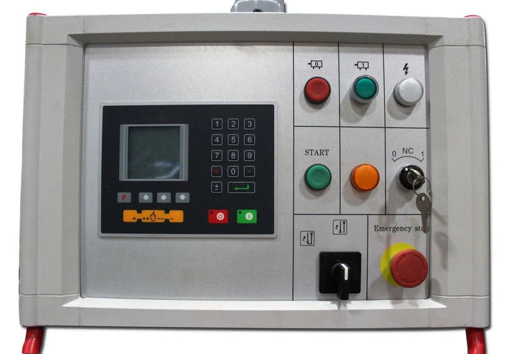 BP-17910CNC; 220V 3Phase 179Ton, 120" 2Axis Programmable Hydraulic Press Brake. Distance Between Housings is 100"