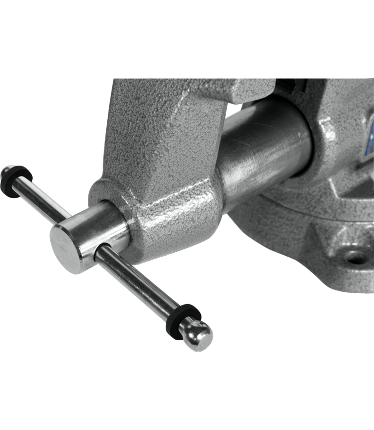 845M, Mechanics Pro 4-1/2" Jaw Width, Round Channel Vise with Swivel Base