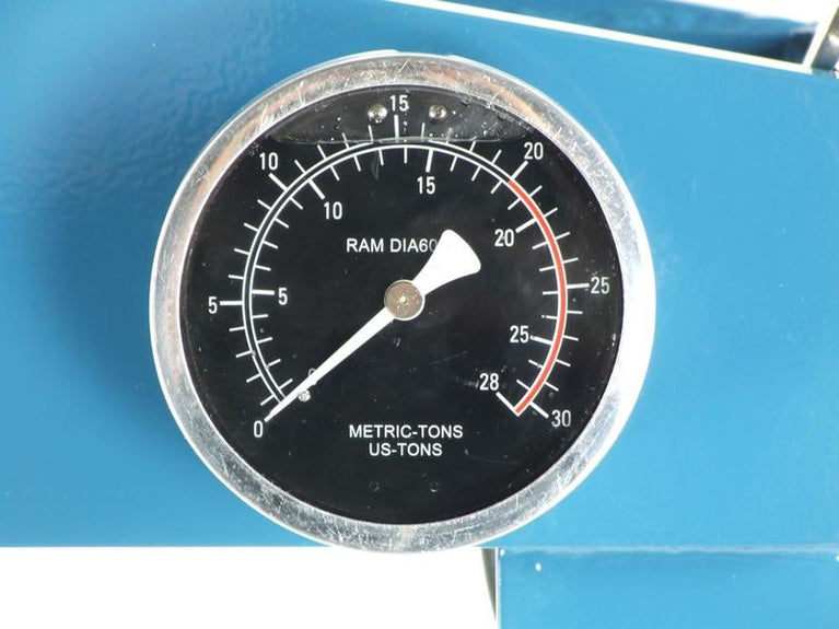 HSP-20A; 20 Ton Air/Hand Operated H-Frame Press, 7-1/2" Stoke, CE Approved