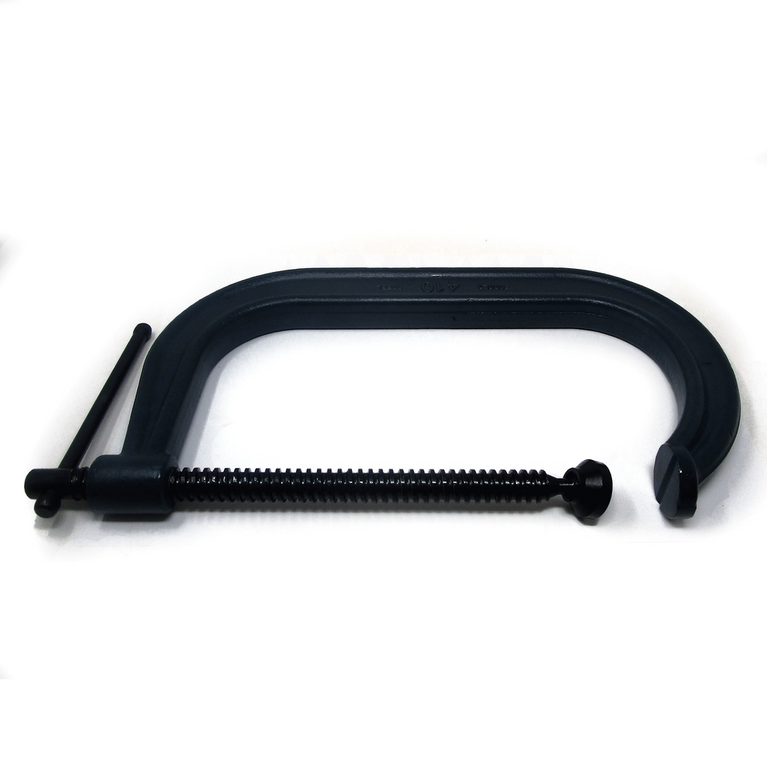 410, Drop Forged C-Clamp, 2 - 10-1/8” Opening, 5-7/8” Throat Depth