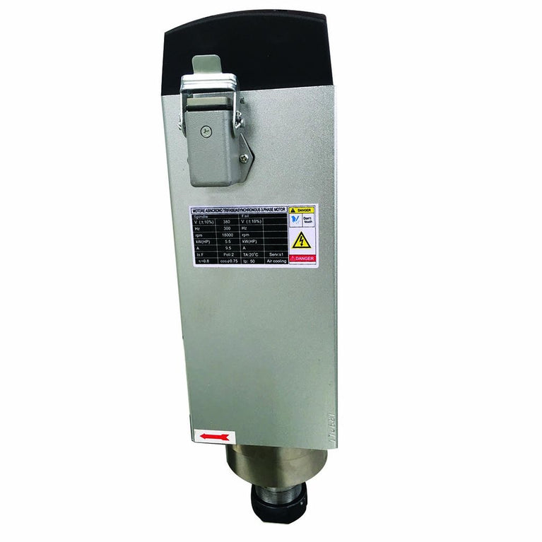 WR-84V; 220V 1 Phase CNC Router 4x8' Table w/ T-Slots, 7.5HP Spindle (Vacuum Ready, Pump Sold Separately)