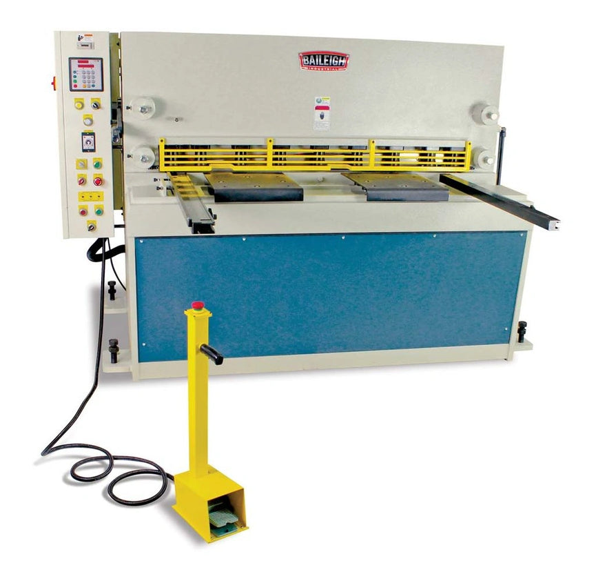 SH-5203-HD-NC; 220V 3Phase Heavy Duty Hydraulic Shear. 52" Length 3 (1/4") Gauge Mild Steel Capacity