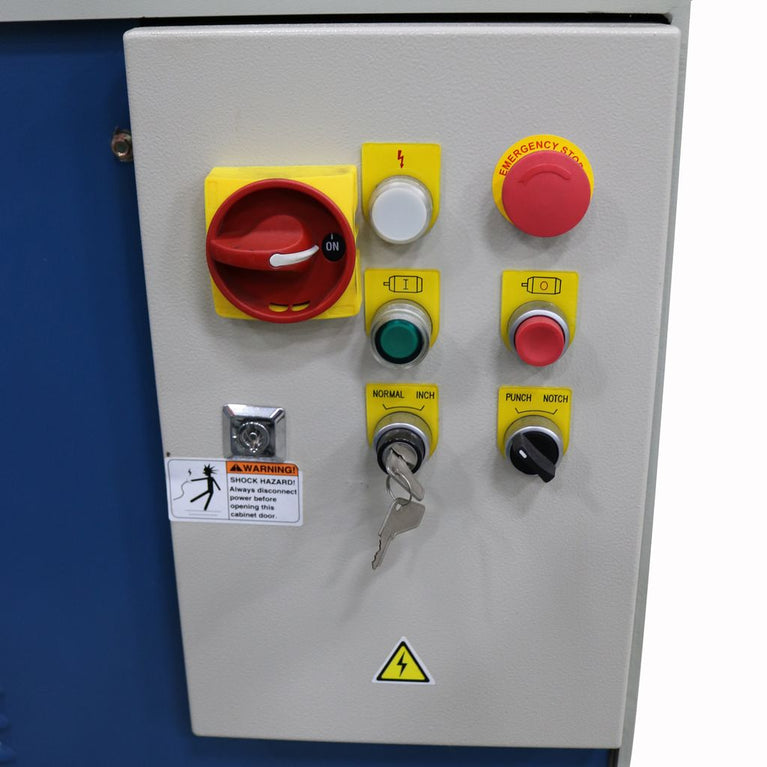 SW-443; 220V 3Phase 44 Ton 4 Station Ironworker
