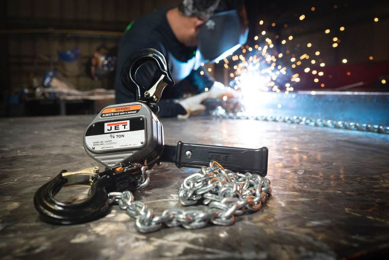 JLA-075-10, JLA Series 3/4 Ton Lever Hoist, 10' Lift