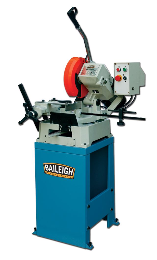 CS-250EU; 10" 250mm Cold Saw with Cam-Lock Vise 1HP, 110 Volt. Single Phase