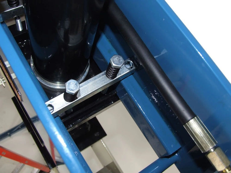 HSP-30A; 30 Ton Air/Hand Operated H-Frame Press, 6" Stoke, CE Approved