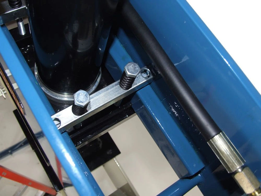 HSP-30A; 30 Ton Air/Hand Operated H-Frame Press, 6" Stoke, CE Approved