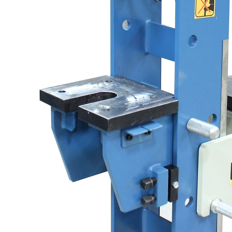 HSP-30M-C; 220V 1Phase 30/15 Ton Hydraulic H-Frame Press, 9.5" Stroke
