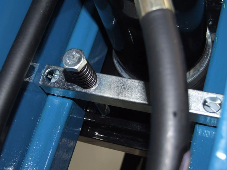 HSP-30A; 30 Ton Air/Hand Operated H-Frame Press, 6" Stoke, CE Approved