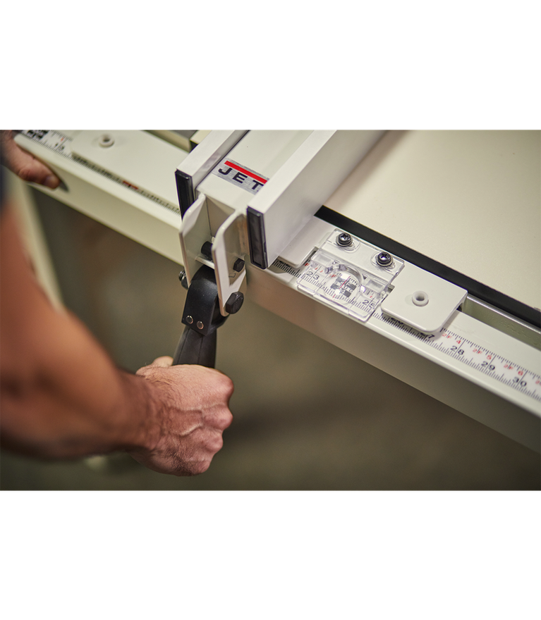 JPS-10, 10" ProShop 1.75HP 1PH 115V, 52" Fence System, Cast Wing w/ Riving Knife