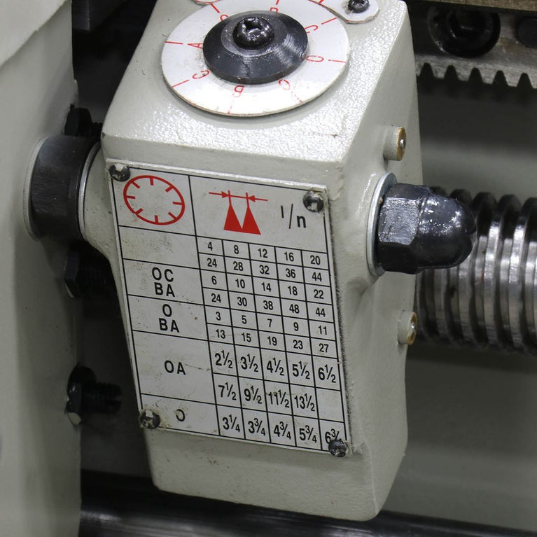 PL-1860E-1.0; 18" x 60" Geared Head Lathe with DRO  7-1/2HP, 220V 3Phase