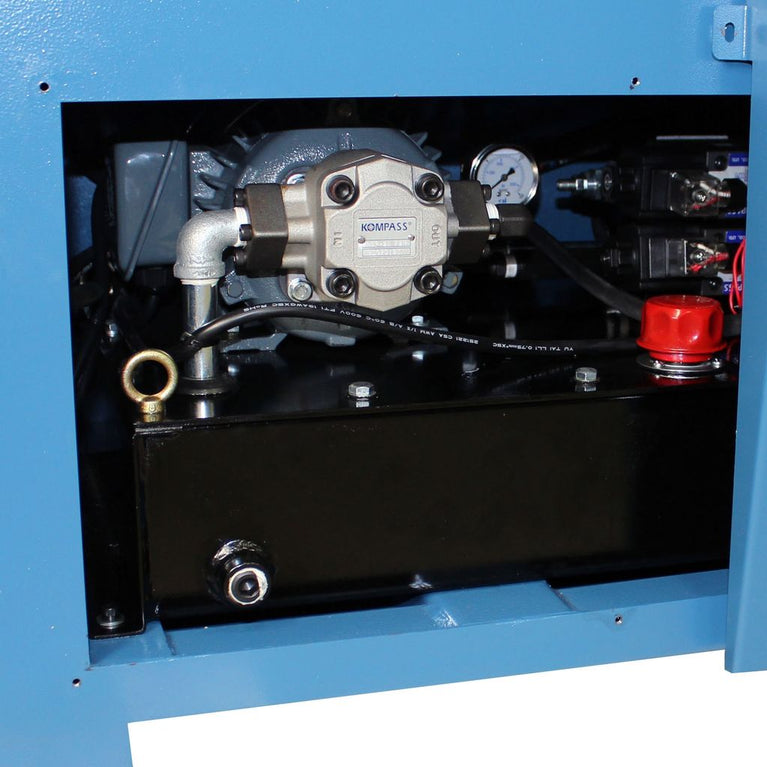 BS-20SA-DM;  13" Semi Automatic Variable Speed Dual Mitering Band Saw 3hp, 220V 3 Phase