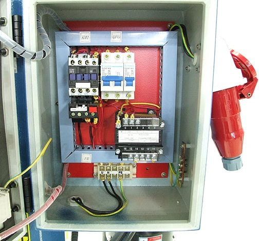 HSP-60M; 220V 3Phase 60 Ton Hydraulic H-Frame Press, 11.5" Stroke